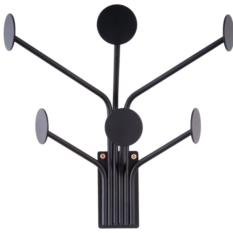 Present Time Wall Mounted Coat Rack & Reviews Wayfair.co.uk